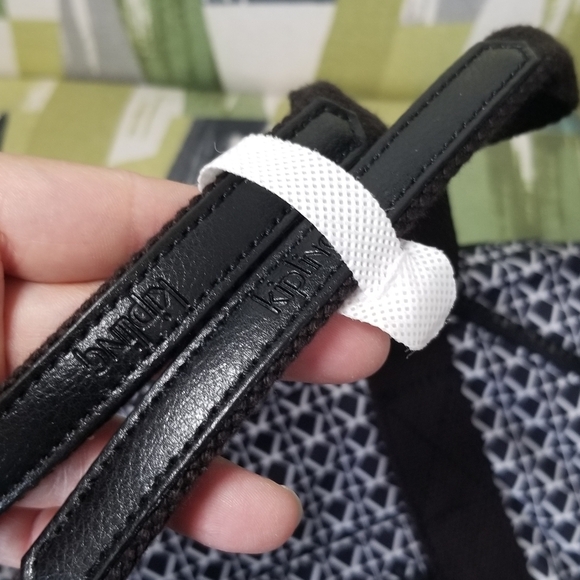 Kipling Art Mini Printed Shoulder Bag In Black And White K Pattern - Picture 8 of 14